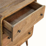 Bokel Home Chest of Drawers Hamade Chest of 3 Drawers, Small - Natural
