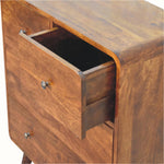 Bokel Home Chest of Drawers Hamade Chest of 4 Drawers - Chestnut