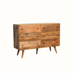 Bokel Home Chest of Drawers Hamade Chest of 6 Drawers - Natural