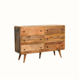 Bokel Home Chest of Drawers Hamade Chest of 6 Drawers - Natural