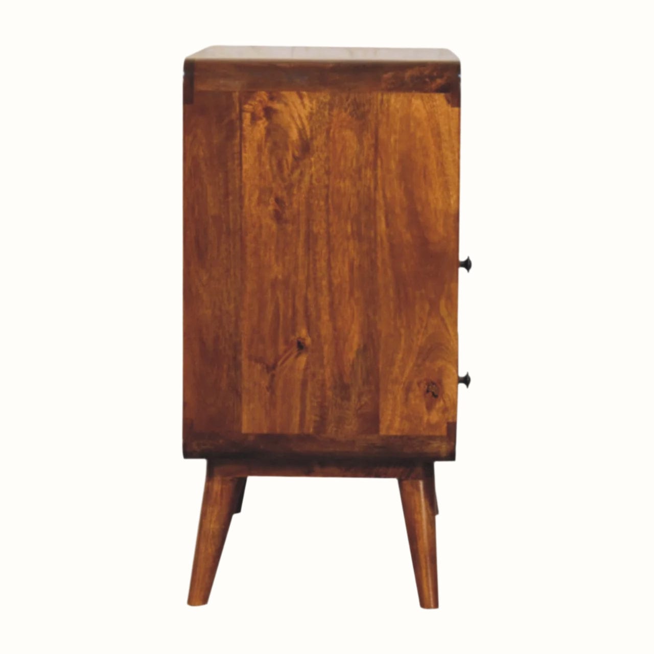 Bokel Home Chest of Drawers Hamade Open Chest of 2 Drawers, Mini - Chestnut
