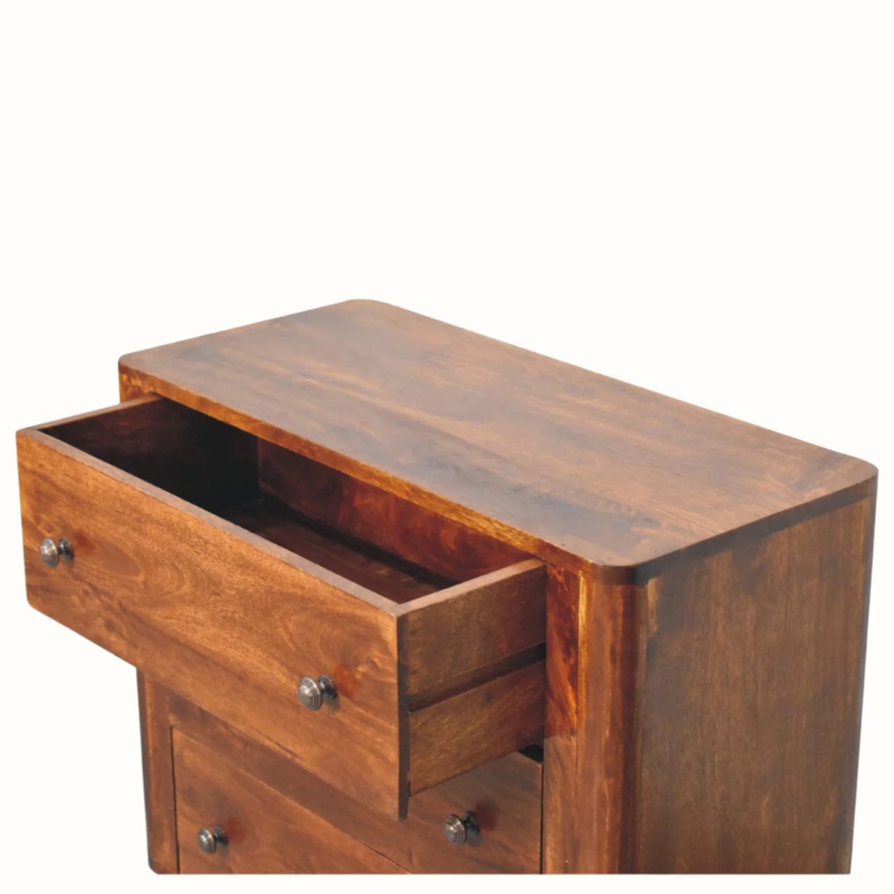 Bokel Home Chest of Drawers Mintz Chest of 3 Drawers - Chestnut
