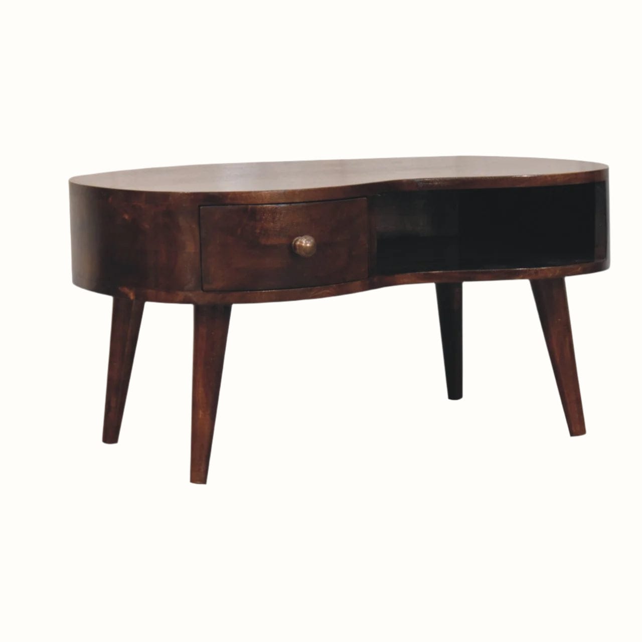 Bokel Home Coffee Tables Haft Coffee Table, Medium - California Walnut