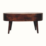 Bokel Home Coffee Tables Haft Coffee Table, Medium - Light Walnut
