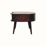 Bokel Home Coffee Tables Haft Coffee Table, Medium - Light Walnut