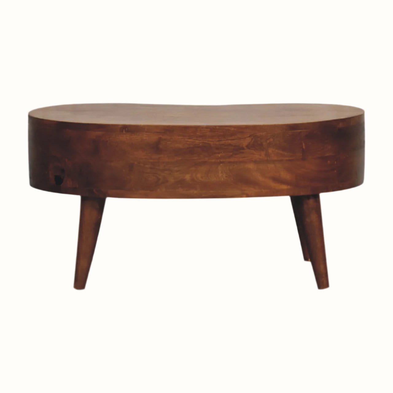 Bokel Home Coffee Tables Haft Coffee Table, Small - Chestnut