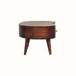 Bokel Home Coffee Tables Haft Coffee Table, Small - Chestnut