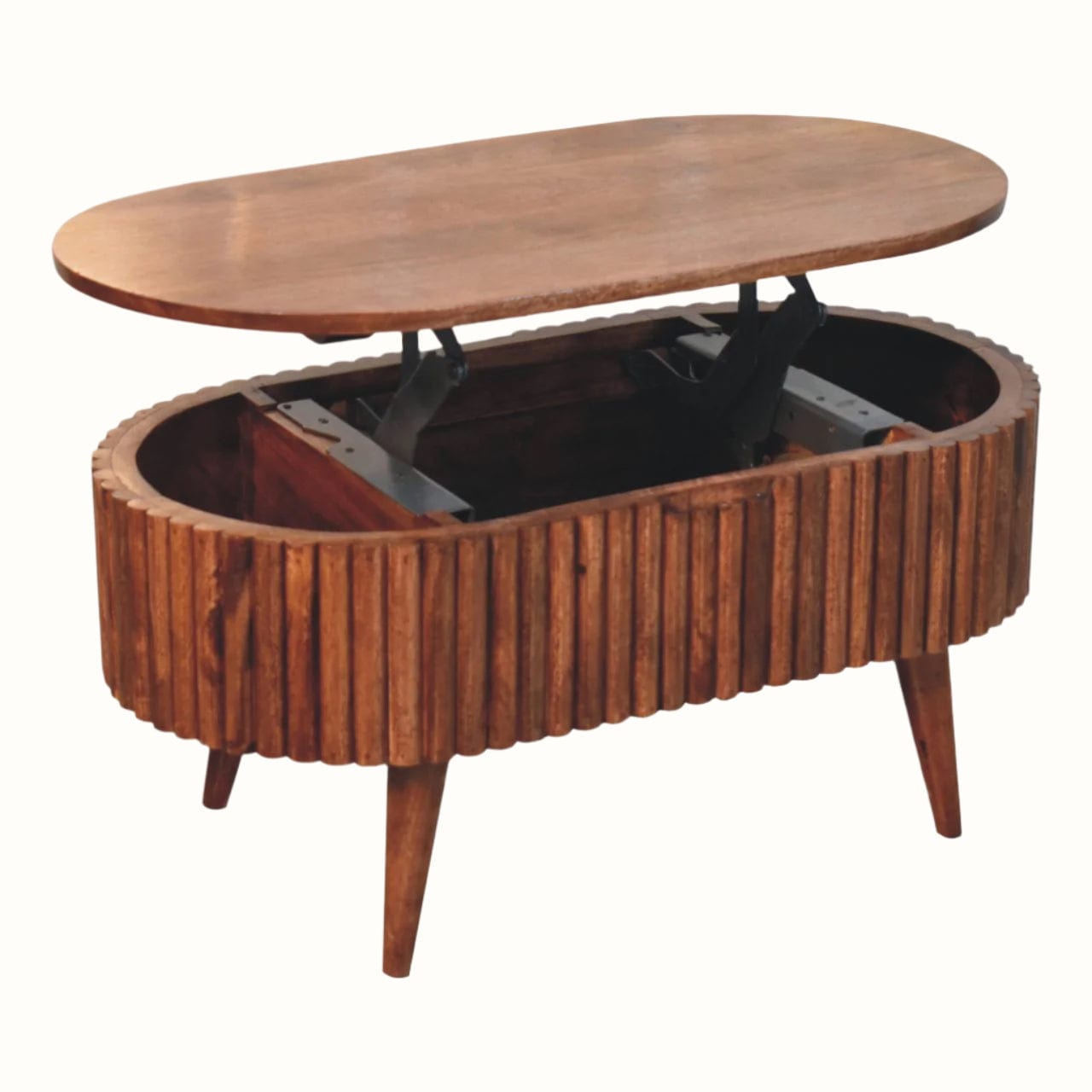 Bokel Home Coffee Tables Jalla Lift Up Coffee Table - Honey Caramel