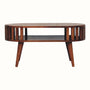 Bokel Home Coffee Tables Kimber Coffee Table, Medium - Honey Caramel