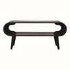 Bokel Home Coffee Tables Laurie Open Coffee Table, Medium - California Walnut