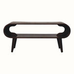 Bokel Home Coffee Tables Laurie Open Coffee Table, Medium - California Walnut