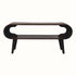 Bokel Home Coffee Tables Laurie Open Coffee Table, Medium - California Walnut