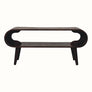 Bokel Home Coffee Tables Laurie Open Coffee Table, Medium - California Walnut
