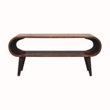 Bokel Home Coffee Tables Laurie Open Coffee Table, Medium - Chestnut
