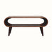 Bokel Home Coffee Tables Laurie Open Coffee Table, Medium - Chestnut