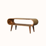 Bokel Home Coffee Tables Laurie Open Coffee Table, Medium - Natural