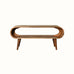 Bokel Home Coffee Tables Laurie Open Coffee Table, Medium - Natural