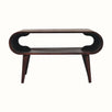 Bokel Home Coffee Tables Laurie Open Coffee Table, Small - California Walnut