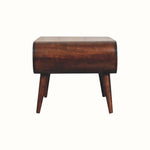 Bokel Home Coffee Tables Laurie Open Coffee Table, Small - California Walnut