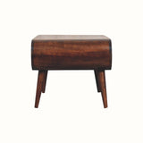 Bokel Home Coffee Tables Laurie Open Coffee Table, Small - California Walnut