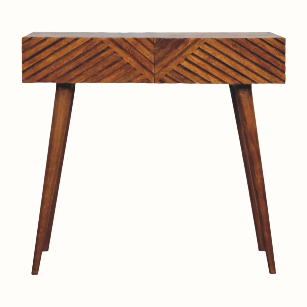 Bokel Home Console Tables Babej Console Table - Chestnut