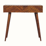 Bokel Home Console Tables Babej Console Table - Chestnut