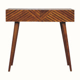 Bokel Home Console Tables Babej Console Table - Chestnut