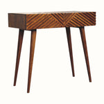 Bokel Home Console Tables Babej Console Table - Chestnut