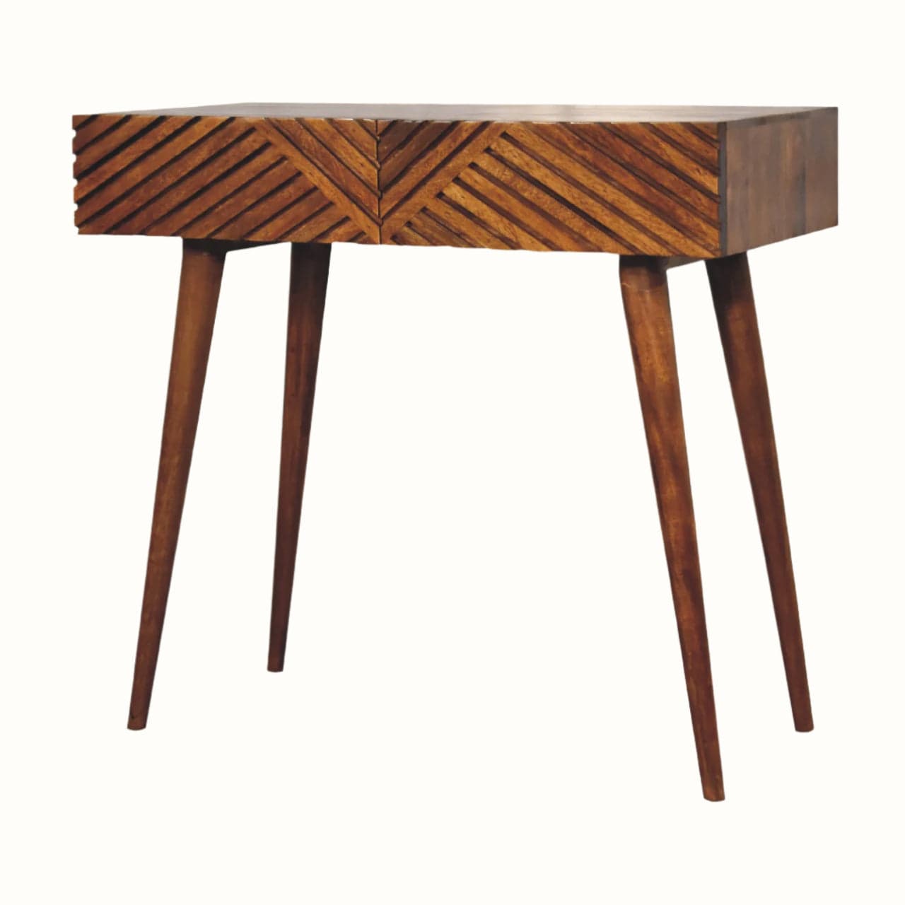 Bokel Home Console Tables Babej Console Table - Chestnut
