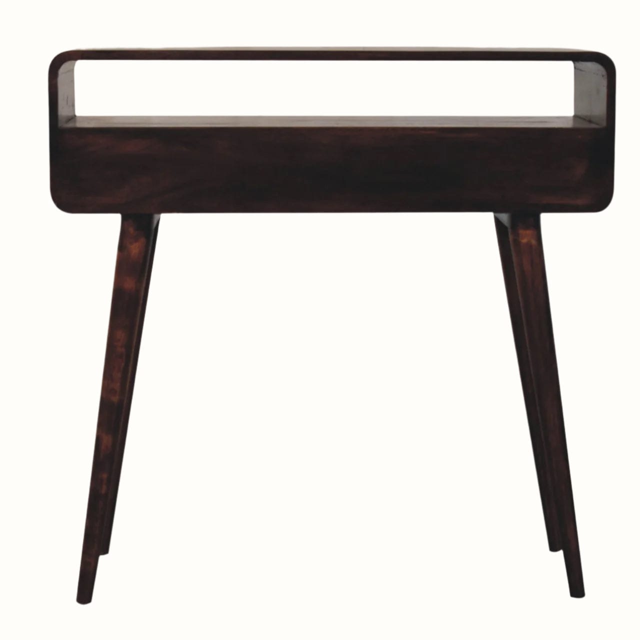 Bokel Home Console Tables Hamade Open Console Table, Medium - California Walnut