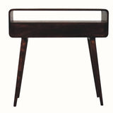 Bokel Home Console Tables Hamade Open Console Table, Medium - California Walnut