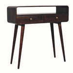 Bokel Home Console Tables Hamade Open Console Table, Medium - California Walnut