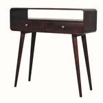 Bokel Home Console Tables Hamade Open Console Table, Medium - California Walnut