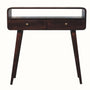 Bokel Home Console Tables Hamade Open Console Table, Medium - California Walnut