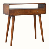 Bokel Home Console Tables Hamade Open Console Table, Medium - Chestnut