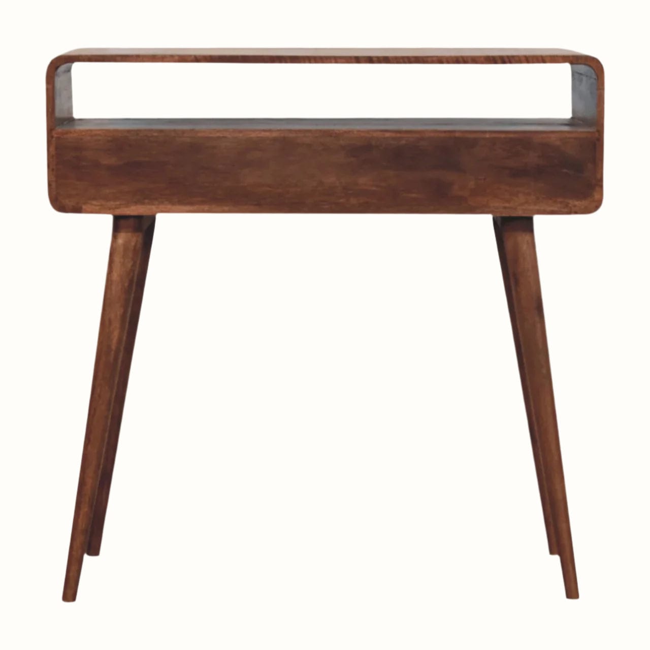 Bokel Home Console Tables Hamade Open Console Table, Medium - Honey Caramel