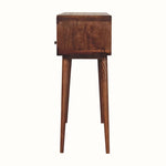 Bokel Home Console Tables Hamade Open Console Table, Medium - Honey Caramel