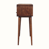 Bokel Home Console Tables Hamade Open Console Table, Medium - Honey Caramel