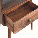 Bokel Home Console Tables Hamade Open Console Table, Medium - Honey Caramel