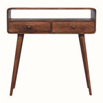 Bokel Home Console Tables Hamade Open Console Table, Medium - Honey Caramel