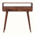 Bokel Home Console Tables Hamade Open Console Table, Medium - Honey Caramel