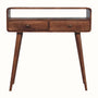 Bokel Home Console Tables Hamade Open Console Table, Medium - Honey Caramel