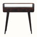 Bokel Home Console Tables Hamade Open Console Table, Medium - Light Walnut
