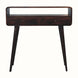 Bokel Home Console Tables Hamade Open Console Table, Medium - Light Walnut