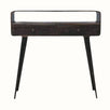 Bokel Home Console Tables Hamade Open Console Table, Medium - Walnut