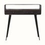 Bokel Home Console Tables Hamade Open Console Table, Medium - Walnut