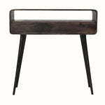 Bokel Home Console Tables Hamade Open Console Table, Medium - Walnut