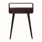 Bokel Home Console Tables Hamade Open Console Table, Small - California Walnut