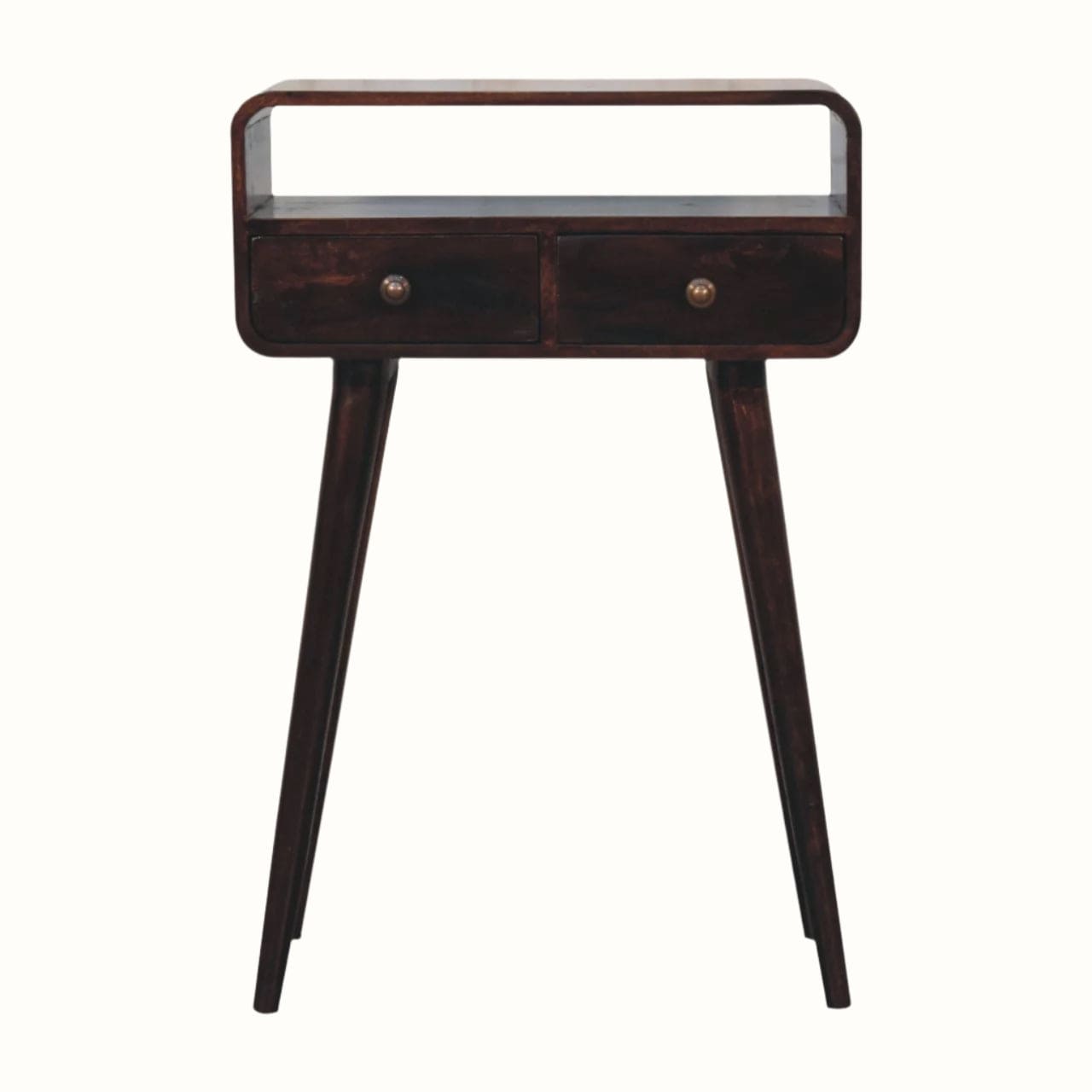 Bokel Home Console Tables Hamade Open Console Table, Small - California Walnut