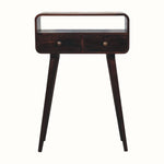 Bokel Home Console Tables Hamade Open Console Table, Small - California Walnut